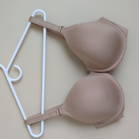 38D Le Mystere Envi Convertible T-Shirt Bra Nude Minimalist Underwire - Picture 1 of 14